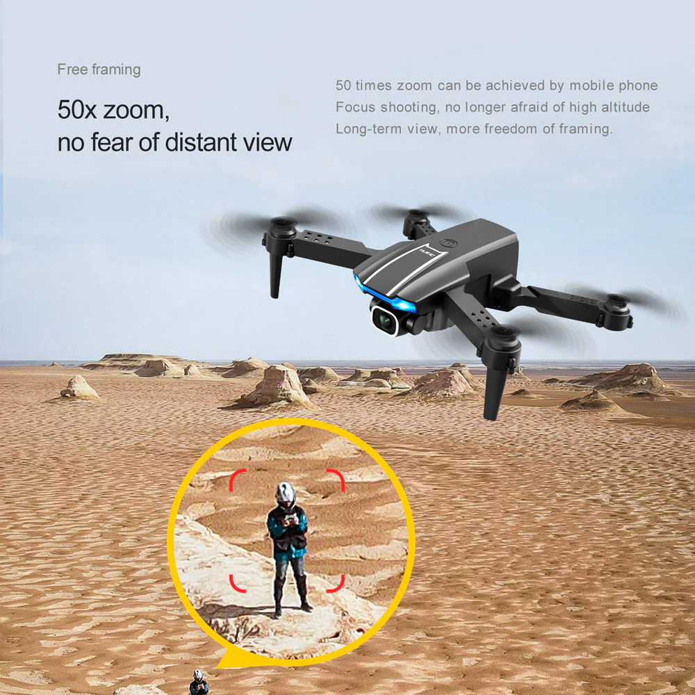 S65 Mini Drone FPV με 4K Κάμερα & Χειριστήριο, Συμβατό με Smartphone